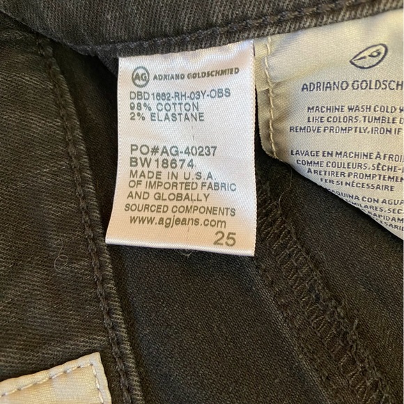 AG Jodi Jeans Black 25 - Picture 4 of 5